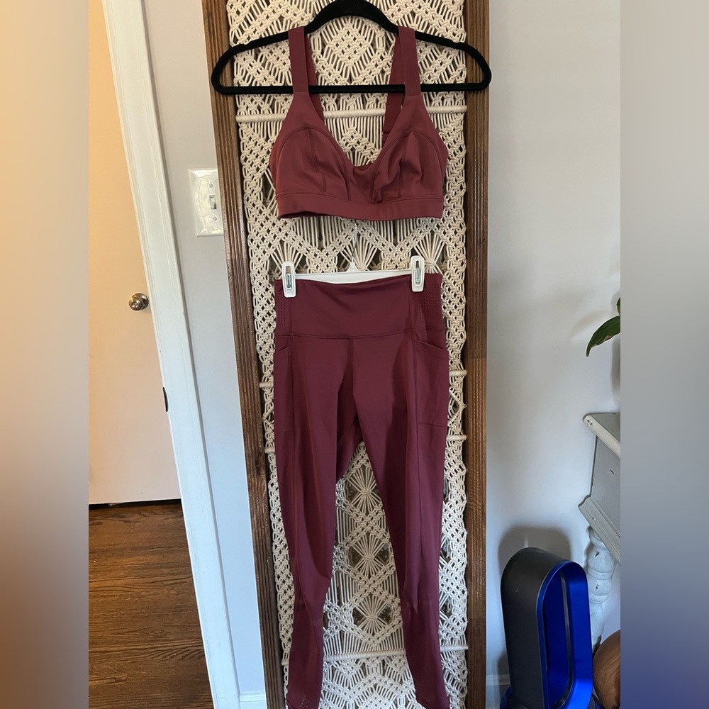 Lilybod Rustic Orange Athletic Set